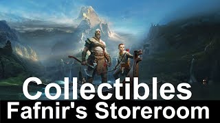 God Of War Fafnirs Storeroom Collectibles Walkthrough [upl. by Alethia]