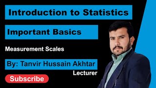 What are Scales of Measurement complete  TStatistics [upl. by Jaunita]