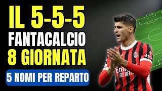 5 CONSIGLIATI e 5 SCONSIGLIATI per Reparto👉FANTACALCIO 8 Giornata [upl. by Yevad913]