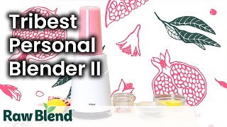 Tribest Personal Blender II Introduction Video [upl. by Ilatan]