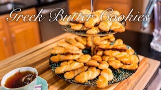 Greek Butter Cookies Koulourakia [upl. by Sivrad]