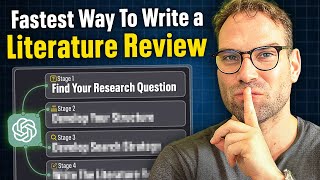 How To Automate Your Literature Review ETHICALLY Using ChatGPT Prof David Stuckler [upl. by Aiekahs]