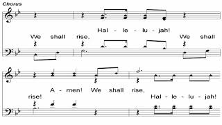 Hallelujah We Shall Rise  A Cappella Hymn [upl. by Eenafit]