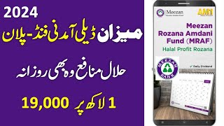 Meezan Daily Amdani Fund 2024 ll Halal Profit Daily [upl. by Kired]