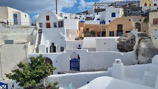 HIDDEN Finikia in the vicinity of Oia  4K 60 fps HDR Santorini tour  ASMR nature walk no talk [upl. by Tteltrab]