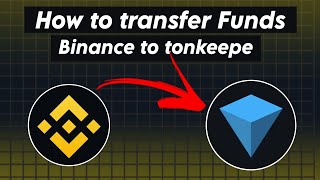 How To Transfer Usdt From Binance To Tonkeeper Step by step Tutorial [upl. by Maitund]