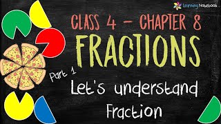 Class 4 Maths Chapter Fraction Introduction [upl. by Ennazzus73]