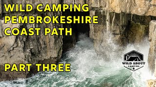 Wild Camping the Pembrokeshire Coastal Path  Part 3 [upl. by Gowon]