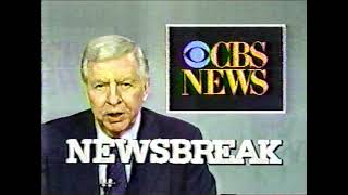 CBS Newsbreak wDouglas Edwards September 1986 [upl. by Oicaroh253]