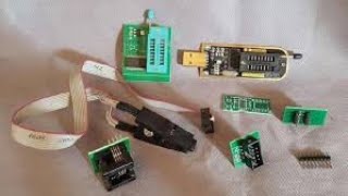 Programador USB I21 CH341A 24 25 Series EEPROM Flash BIOS [upl. by Atwekk]