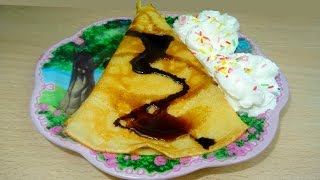 CREPES DELICIOSAS  RECETA FÁCIL Y RÁPIDA [upl. by Enilraep]