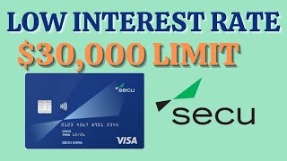 30000 Limit  SECU First Rate Credit Card  What You Need to Know in 2022 [upl. by Martreb905]