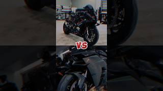 Kawasaki H2 Vs BMW 1000rr shortvideo [upl. by Venus]