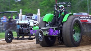 TNT Truck amp Tractor Pulling 2024 Hot Rod Tractors pulling in Taylorsville KY [upl. by Portland558]