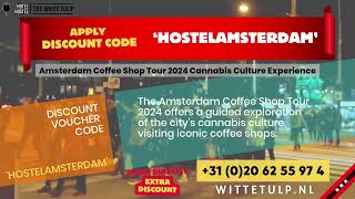 Amsterdam Coffee Shop Tour 2024 Cannabis Culture Experience [upl. by Laehcym204]