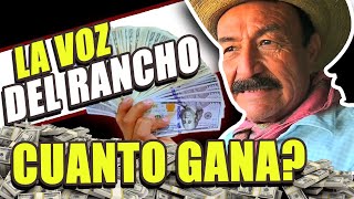 🔥💲 LA VOZ DEL RANCHO Cuanto GANA en YouTube 2024 🔥💲 [upl. by Amo]