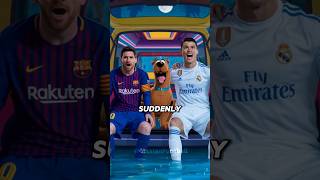 The Night Ronaldo Messi and Scooby Faced a Ghost  You Won’t Believe Who It Was shorts ronaldo [upl. by Sluiter659]