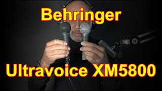 Behringer Ultravoice XM8500 Review USA SM58 for Comparison [upl. by Yazbak]