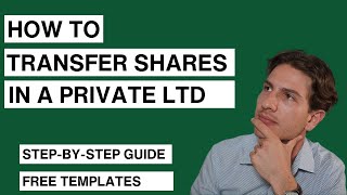 How To Transfer Shares In A Private Company Beginners Tutorial UK [upl. by Smalley843]