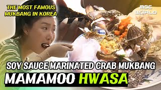 CC The Most Famous SOY SAUCE MARINATED CRAB MUKBANG In Korea MAMAMOO HWASA [upl. by Teryl]