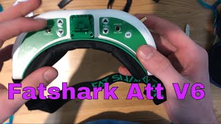 Fatshark Attitude V6 Unboxing amp Overview  Flight Footage With DVR [upl. by Llerrom645]