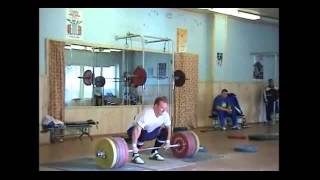 Gleb Pisarevskiy 255kg Clean [upl. by Clarette698]