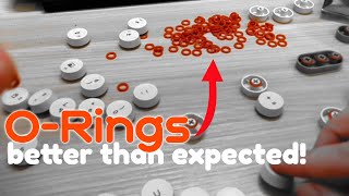 Should you install rubber ORings on your keyboard 🤔 keyboard [upl. by Paton]