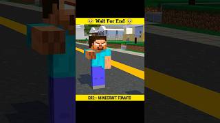 Steves Epic Battle The Giant Zombie Showdown 💥minecraft shorts ikramff [upl. by Astrid]