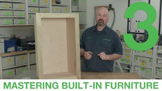 Mastering BuiltIn Furniture  Section 3 Cabinet Construction Techniques [upl. by Nosredneh]