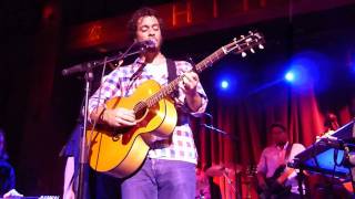 Amos Lee LIVE quotLearned A Lotquot Hiro Ballroom NYC [upl. by Crosse35]