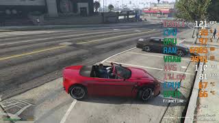 GeForce GTX 1660  AMD Ryzen 5 5600G  Grand Theft Auto V GTA V FPS Test [upl. by Fattal690]