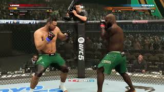 Derrick Lewis vs Tai Tuivasa 2 [upl. by Urania]