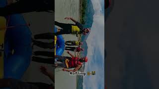 Rafting with friends 🤟❤️ rafting enjoylife masti river shortvideo shorts viralshort [upl. by Hameean823]