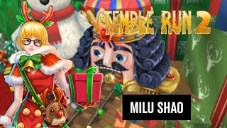 Temple Run 2 Winter Toyland Thanksgiving Week Challenge Unlock Milu Shao Character [upl. by Anirhtak724]