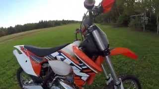 2012 KTM XC 250 Walkaround amp Start [upl. by Hillary]