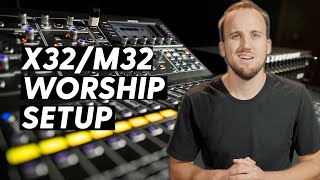 How to Set Up the Behringer X32 or Midas M32 Mixing Console and Stagebox for Worship  Online Course [upl. by Dominica591]