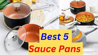 Top 5 Best Saucepans in 2024 [upl. by Simah]