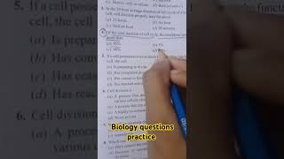 Cell cycle question studyneetviralvideosubscribeneet [upl. by Utter]