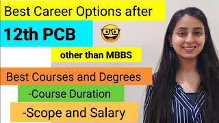 Best Courses after Class 12th PCB  Top Career Options [upl. by Noseimaj623]