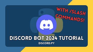 Make a Discord Bot with Slash Commands [upl. by Nomsed]