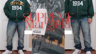 SUPREME® MM6 MAISON MARGIELA ZIP UP HOODED SWEATSHIRT SS24 WEEK 7 [upl. by Chadd]