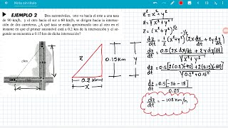 APLICACIÓN DE DERIVADAS RAZÓN DE CAMBIO EJEMPLO 2 [upl. by Rabkin162]