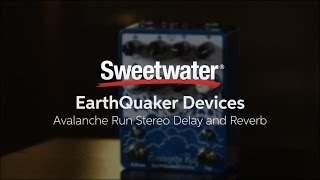 EarthQuaker Devices Avalanche Run DelayReverb Pedal Demo [upl. by Oivlis]