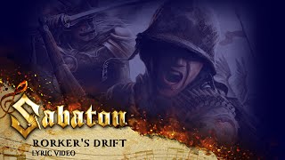 SABATON  Rorkes Drift Official Lyric Video [upl. by Zerline]