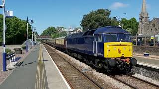 47 812 With 57 314 on the rear at Broughty Ferry Dundee on a charter 050622 [upl. by Gabrila]