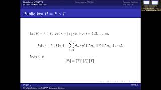 Cryptanalysis of the SNOVA signature scheme [upl. by Awra]