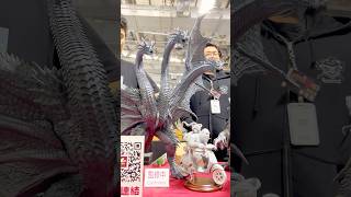 EPIC 3DPrinted Ghidorah amp Godzilla Statues 😱 shorts [upl. by Aruat481]