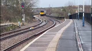 Northern Class 150 entering penistone station from the viaduct [upl. by Alisun67]