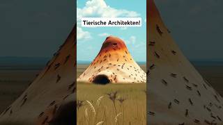 Tierische Architekten tiere shorts facts fakten newvideo wildlife wissen animalfacts [upl. by Euqinamod109]