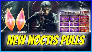 Can I pull the NEW CG Noctis Lets find out FFXV Summons FFBE [upl. by Estrin960]